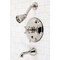 Kingston Brass KB36360AX Tub and Shower Faucet, Polished Nickel KB36360AX - alternate 2